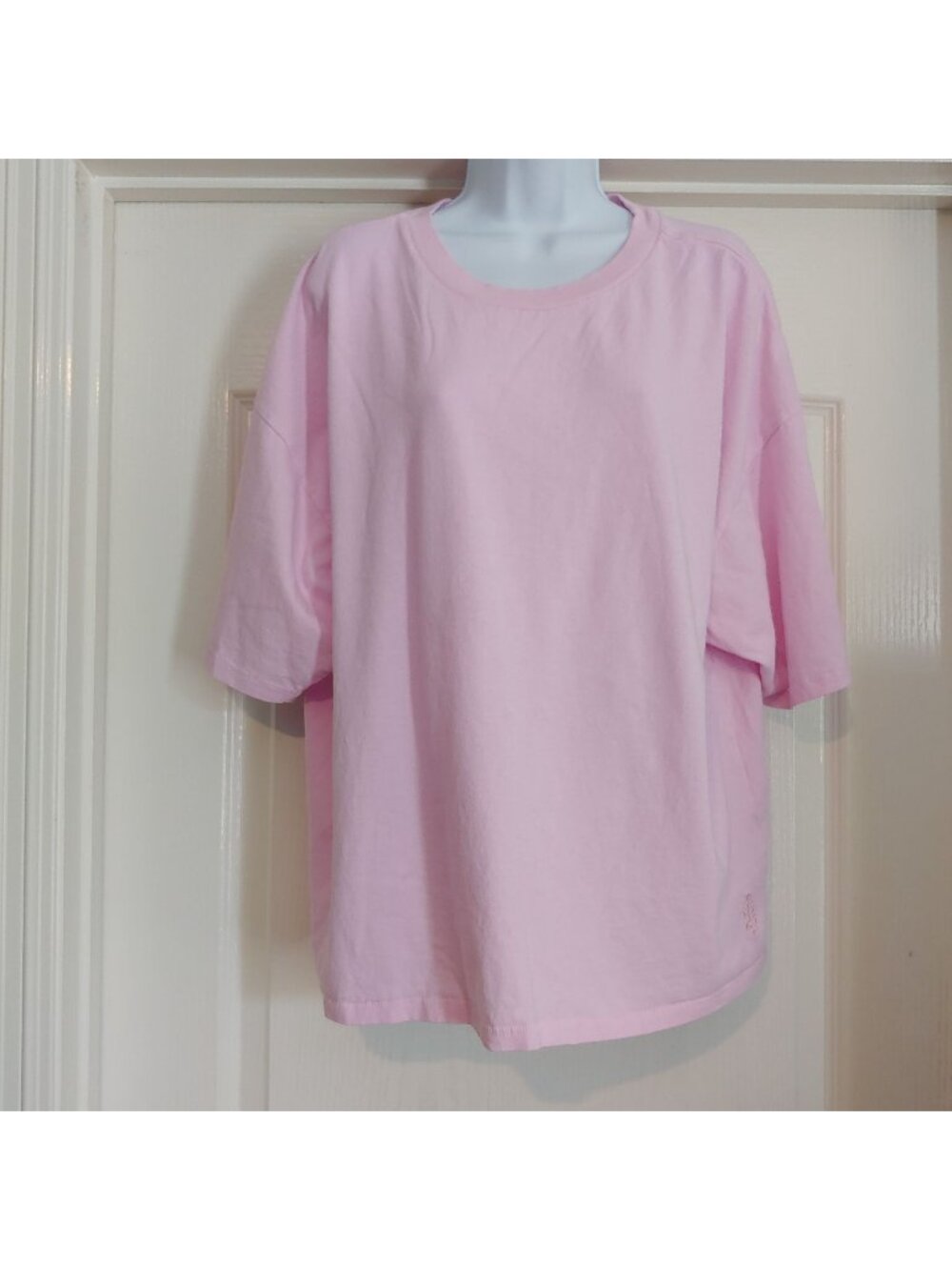 FP Movement M Pink Oversized Boyfriend T Shirt Boxy Slouchy Athleisure Yoga